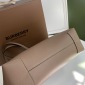 Replica Burberry Leather Two-handle Title Bag