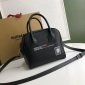 Replica Burberry Large Leather Half Cube Bag