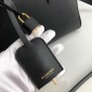 Replica Burberry Large Leather Half Cube Bag