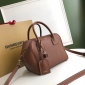 Replica Burberry Large Leather Half Cube Bag