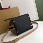 Replica Burberry Large Leather Half Cube Bag