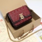 Replica Burberry Small Quilted Grainy Leather Lola Bag