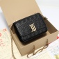 Replica TB Monogram Quilted Small Shoulder Bag