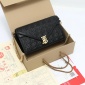 Replica Small Quilted Monogram TB Envelope Clutch