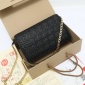 Replica Small Quilted Monogram TB Envelope Clutch