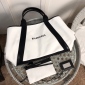 Replica Balenciaga Women's Navy Cabas New