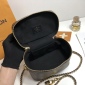 Replica LOUIS VUITTON Vanity PM Monogram Reverse Canvas Crossbody Bag Brown