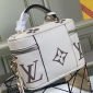 Replica Louis Vuitton Vanity PM Creme/Bois de Rose Pink