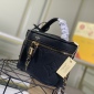 Replica Pre-Owned Louis Vuitton Empreinte Monogram Giant Vanity PM Black