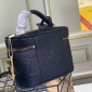 Replica Pre-Owned Louis Vuitton Empreinte Monogram Giant Vanity PM Black