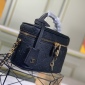 Replica Louis Vuitton Black Monogram Ink Vanity PM Bag Black Madison Avenue Couture