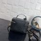 Replica Pre-Owned Louis Vuitton Empreinte Monogram Giant Vanity PM Black