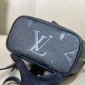 Replica Pre-Owned Louis Vuitton Empreinte Monogram Giant Vanity PM Black