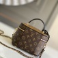 Replica LV Monogram Reverse Canvas Vanity pm bag