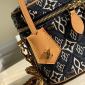 Replica Louis Vuitton Vanity Handbag Limited Edition Since 1854 Monogram Jacquard PM Blue