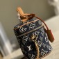 Replica Louis Vuitton Vanity Handbag Limited Edition Since 1854 Monogram Jacquard PM Blue