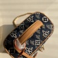 Replica Louis Vuitton Vanity Handbag Limited Edition Since 1854 Monogram Jacquard PM Blue