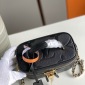 Replica Pre-Owned Louis Vuitton Empreinte Monogram Giant Vanity PM Black