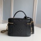 Replica Louis Vuitton Vanity Handbag Monogram Empreinte Giant PM