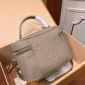 Replica Louis Vuitton Bags | Tourtrell Greige Vanity Monogram Implant Pm Crossbody Shoulder Bag Handbag