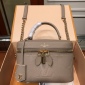 Replica Louis Vuitton Bags | Tourtrell Greige Vanity Monogram Implant Pm Crossbody Shoulder Bag Handbag