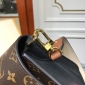 Replica Louis Vuitton Vaugirard Monogram Canvas/Leather Satchel Black