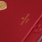 Replica Louis Vuitton Vavin Handbag Monogram Empreinte Leather BB Red