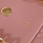 Replica Louis Vuitton Bags | Rare Color Louis Vuitton Vavin Chain Wallet Rose Poudre Empreinte