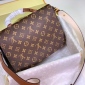 Replica Louis Vuitton Vaugirard Monogram Canvas/Leather Satchel Black