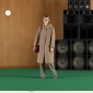 Replica GUCCI Reversible GG Wool Coat, Size 42 IT, Brown, Ready-to-wear