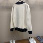 Replica Knit cotton wool cardigan with patch