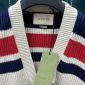 Replica Gucci Stripe-detail Knitted Cardigan - White | Editorialist