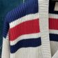 Replica Gucci Stripe-detail Knitted Cardigan - White | Editorialist