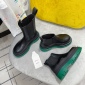 Replica Bottega Veneta Shoes | New Bottega Veneta Women's The Tire Boots | Color: Black/Green