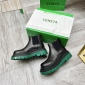 Replica Green platform boots high fashion tractor sole chunky shoes