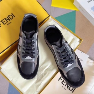 Fendi step sneakers black