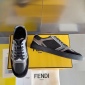 Replica Fendi step sneakers black