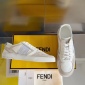 Replica Fendi step sneakers white