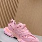 Replica Balenciaga Track Sneaker - Pink Polyurethane, Polyester & Nylon