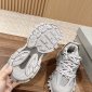 Replica Balenciaga Men's Track Sneakers Light Blue Metallic