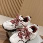 Replica Balenciaga Track Runner White/Cardinal Red