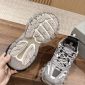 Replica Balenciaga - lace-up low-top track sneakers GRAY