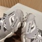 Replica Balenciaga - lace-up low-top track sneakers GRAY