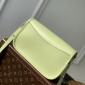 Replica LOUIS VUITTON Buci Light Green Epi