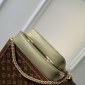 Replica LOUIS VUITTON Multi Pochette Accessoires Khaki Cream Monogram Empreinte