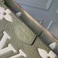 Replica LOUIS VUITTON Multi Pochette Accessoires Khaki Cream Monogram Empreinte