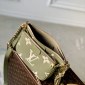 Replica LOUIS VUITTON Multi Pochette Accessoires Khaki Cream Monogram Empreinte