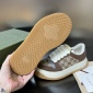 Replica Gucci Double Screener Men's Beige/Ebony Sneakers