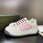 Replica GUCCI Women's Screener Sneaker, Pink, GG Canvas