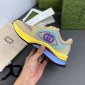 Replica GUCCI Women's Gucci Run Sneaker, Yellow, Suede